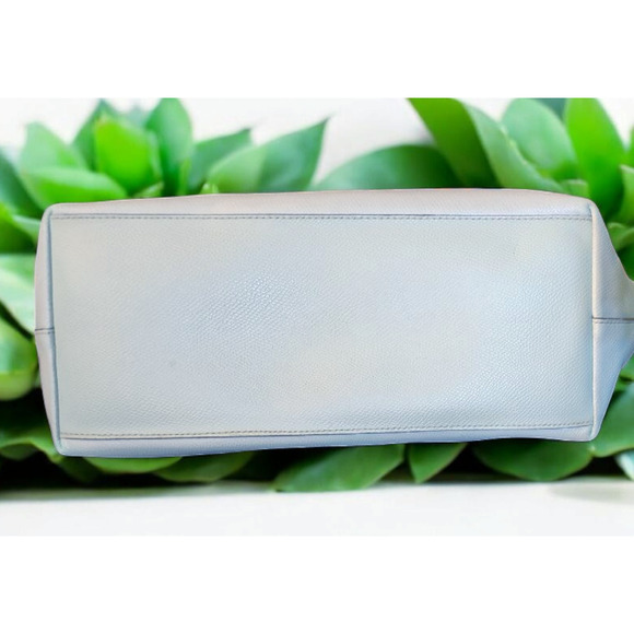 Coach City Zip pale green cross grain leather shoulder bag - Picture 6 of 9